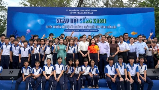 Khai mạc ngày hội 'Vì biển đảo xanh năm 2025' tại đặc khu Côn Đảo