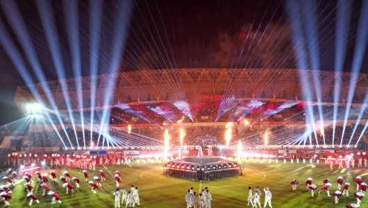 Thái Nguyên khánh thành Sân vận động và khai mạc Giải bóng đá Tứ Hùng quy tụ các “ông lớn” V-League