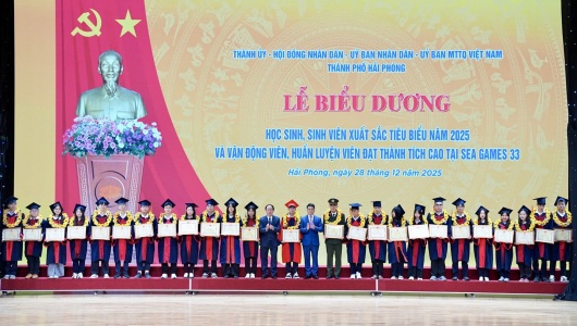 Hải Phòng biểu dương học sinh, sinh viên, vận động viên tiêu biểu 