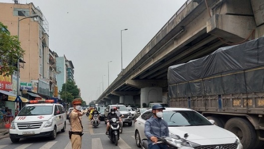 Hà Nội phân luồng giao thông dịp Tết Dương lịch 2026