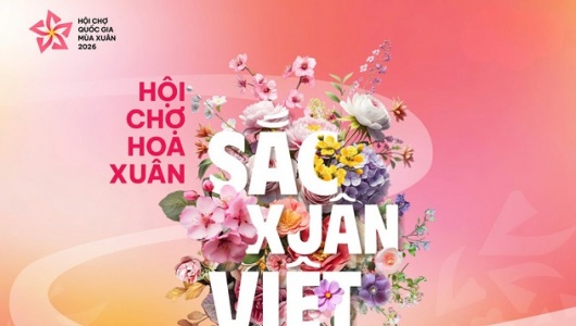 Hội chợ Mùa Xuân 2026: Miễn phí 20m² gian hàng tại không gian 'Sắc Xuân Việt'