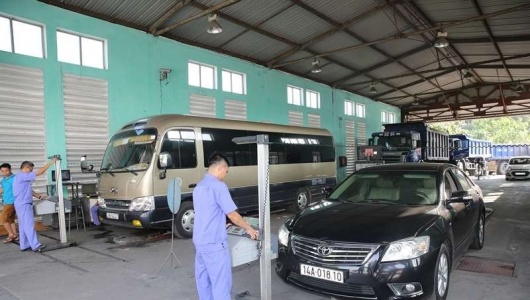 Chưa tăng giá dịch vụ đăng kiểm xe ô tô từ ngày 20/1/2026