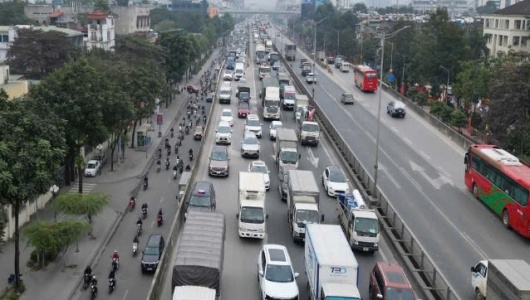Hà Nội: Từ ngày 15/1 cấm xe tải từ 2 tấn trở lên lưu thông ban ngày trong nội đô 