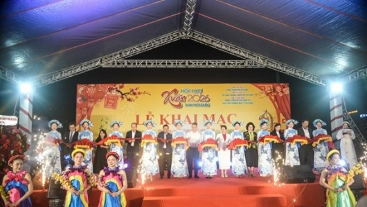 Đà Nẵng khai mạc Hội chợ Xuân 2026: Hơn 200 gian hàng phục vụ mua sắm Tết