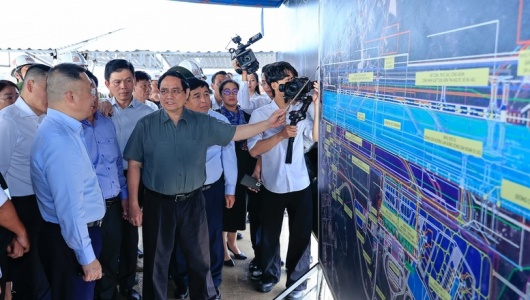 Thủ tướng kiểm tra, đôn đốc việc triển khai các công trình, dự án phục vụ Hội nghị APEC 2027 