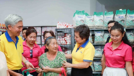 Siêu thị mini 0 đồng 2026: PNJ lan tỏa Tết yêu thương đến 15.000 bà con