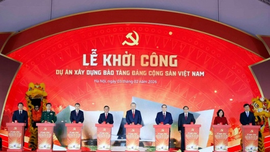 Tổng Bí thư Tô Lâm dự lễ khởi công xây dựng Bảo tàng Đảng Cộng sản Việt Nam