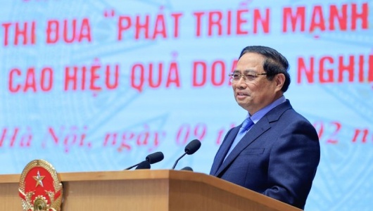 Thủ tướng phát động thi đua với tinh thần 'Số hóa tạo đà - Xanh hóa lan tỏa - Doanh nghiệp bứt phá - Đất nước vươn xa'