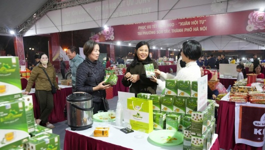Hà Nội: Gần 400 gian hàng OCOP phục vụ người dân dịp Tết Bính Ngọ 2026