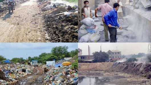 Nhiều làng nghề thuộc điểm nóng gây ô nhiễm không khí tại Hà Nội