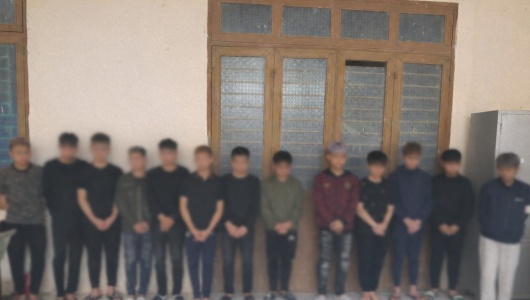 Công an vào cuộc vụ nhóm thanh thiếu niên mang hung khí gây rối trên Tỉnh lộ 507