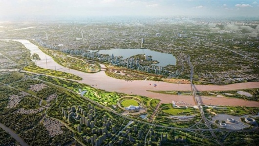 Hà Nội đền bù đất cao gấp đôi bảng giá đất dự án Trục đại lộ sông Hồng