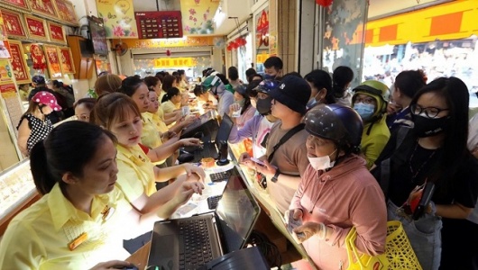 Giá vàng ngày 10/4: Vàng SJC và nhẫn trơn tăng mạnh
