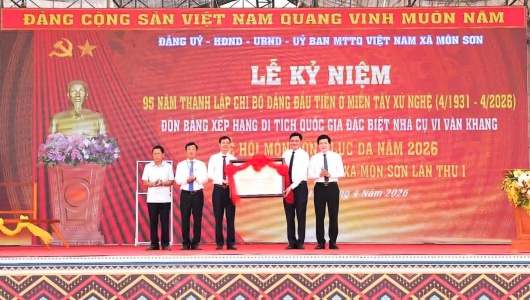 Kỷ niệm 95 năm thành lập Chi bộ Đảng đầu tiên miền ở Tây xứ Nghệ
