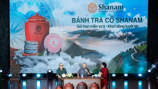 Bánh trà cổ Shanam: Khơi dòng tuyệt tác di sản và định vị giá trị trà Việt