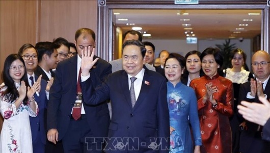 Chủ tịch Quốc hội Trần Thanh Mẫn gặp gỡ cộng đồng người Việt tại Thổ Nhĩ Kỳ