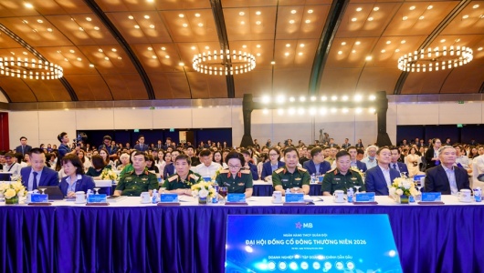 ĐHĐCĐ 2026 Ngân hàng Quân đội (MBB): MB hướng đến trở thành ngân hàng tốp 1 về khách hàng, giao dịch
