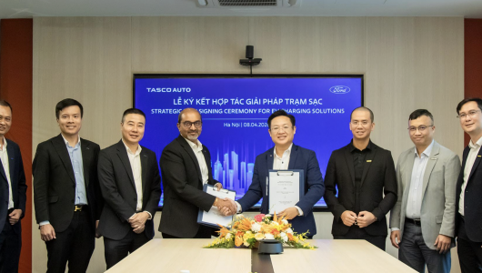 Tasco Auto và Ford Việt Nam “bắt tay” hợp tác làm hạ tầng sạc xe điện