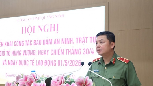 Công an Quảng Ninh: Bảo đảm an ninh, trật tự lễ 30/4 và Carnaval Hạ Long 2026