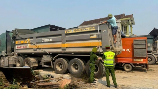 Nghệ An: Hoàn thành 100% chỉ tiêu tổng rà soát xe tải tự đổ, Sơ-mi rơ-mooc tải trọng lớn