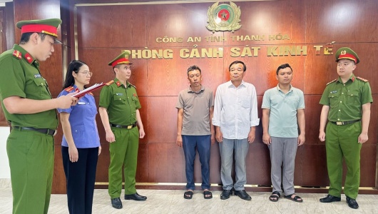 Thanh Hóa: Khởi tố nguyên chủ tịch xã và giám đốc DN lập hồ sơ khống rút tiền công trình