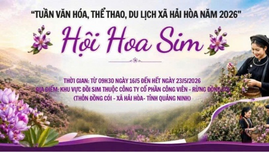 Trải nghiệm Hội Hoa sim và Chợ phiên đặc sắc tại Tuần lễ Du lịch xã Hải Hòa