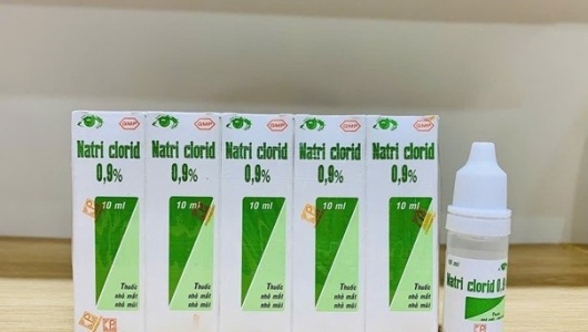 Bộ Y tế thu hồi toàn quốc lô thuốc nhỏ mắt Natri clorid 0,9% của công ty Pharmedic