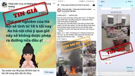 Hành vi cung cấp, chia sẻ tin giả có thể bị phạt đến 50 triệu đồng 