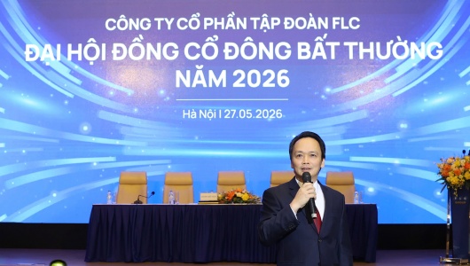 Ông Trịnh Văn Quyết xuất hiện tại ĐHĐCĐ bất thường 2026