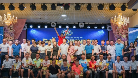 Bế mạc Giải Tennis Báo chí Nghệ An lần thứ VIII - năm 2026