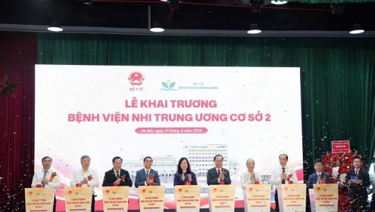 Khai trương Cơ sở 2 Bệnh viện Nhi Trung ương: 'Giải bài toán' quá tải và nâng tầm y tế nhi khoa