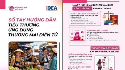 Ra mắt Sổ tay hướng dẫn tiểu thương ứng dụng thương mại điện tử 2026