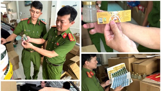 Thanh Hóa: Triệt phá đường dây sản xuất, buôn bán hũ yến giả quy mô lớn
