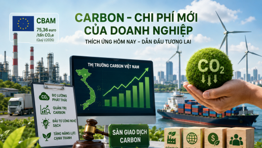 Carbon trở thành “chi phí mới” của doanh nghiệp trong cuộc đua xanh toàn cầu