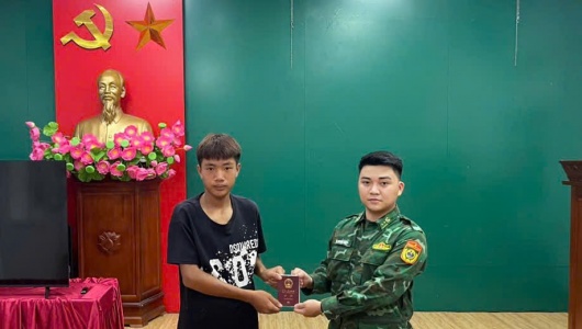 Đồn Biên phòng Bắc Sơn (Quảng Ninh): Trao trả tài sản cho người Trung Quốc