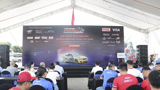 Lễ hội xe Hạ Long 2026 và Giải đua Ô tô Gymkhana Vô địch Miền Bắc PVOIL Cup 2026 khai mạc