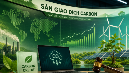 Sàn giao dịch carbon trong nước chính thức khai trương từ ngày 29/6