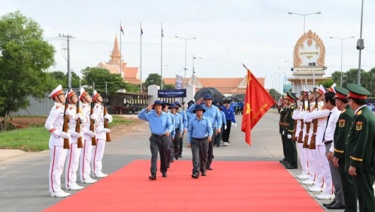 Đón 173 hài cốt liệt sỹ quân tình nguyện hy sinh tại Campuchia trở về 