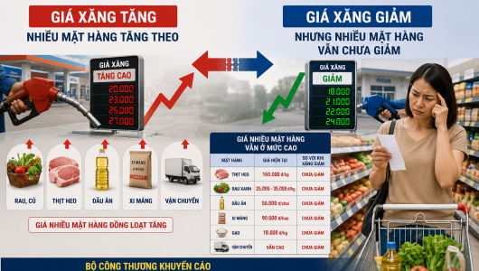 Giá xăng dầu giảm, hàng hóa cũng cần điều chỉnh giảm tương ứng
