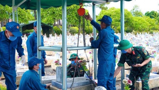 Quảng Trị lấy mẫu ADN gần 2.000 liệt sĩ tại Nghĩa trang Vĩnh Linh