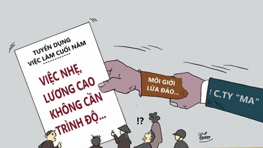 Bóc lột người lao động bằng thủ đoạn lừa gạt, dụ dỗ: Mức phạt lên đến 75 triệu đồng