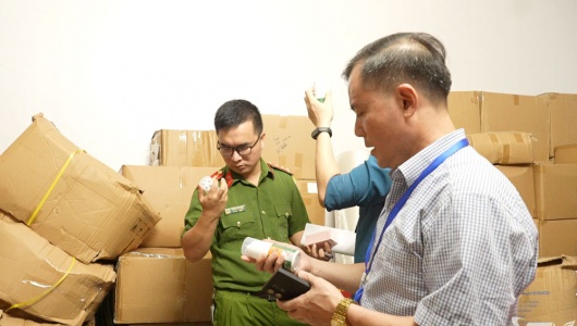 Thái Nguyên: Kiểm tra đột xuất việc chấp hành quy định về sản xuất mỹ phẩm