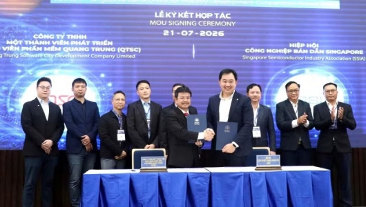 Hợp tác Việt Nam - Singapore thúc đẩy phát triển công nghiệp bán dẫn