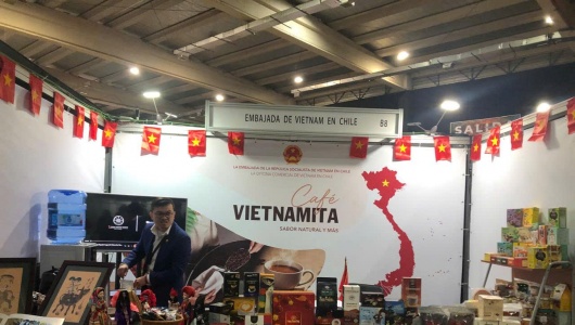 Cà phê Việt Nam gây ấn tượng tại Hội chợ Expo Café Chile