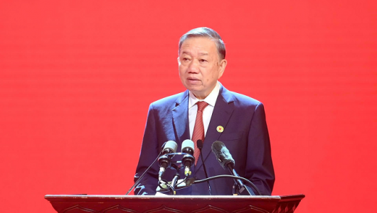 Tổng Bí thư, Chủ tịch nước Tô Lâm phát biểu tại Đại hội toàn quốc Hội Chữ thập đỏ Việt Nam