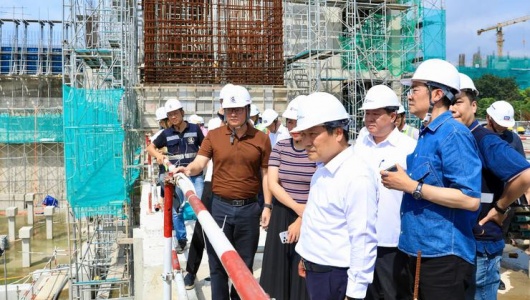 Chủ tịch UBND thành phố Hà Nội yêu cầu đẩy nhanh tiến độ dự án Nhà hát Ngọc Trai và đường Đặng Thai Mai