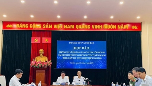 Gian lận điểm thi, 328 thí sinh chuyên Tuyên Quang phải thi lại tất cả các môn