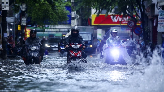Dự báo thời tiết ngày 24/8: Ảnh hưởng bão số 4, Bắc Bộ có mưa to đến rất to
