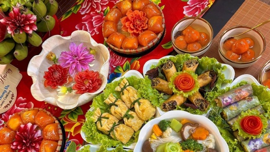 Mâm cỗ chay lên ngôi, dịch vụ online bùng nổ dịp lễ Vu Lan