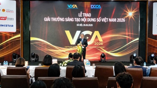 VCA 2026: Tôn vinh sáng tạo, kiến tạo hệ sinh thái nội dung số Việt Nam